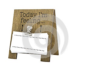 Today IÃ¢â¬â¢m Feeling Blank message